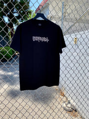 "Script" Heavyweight Tee (Black)