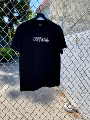 "Script" Heavyweight Tee (Black)